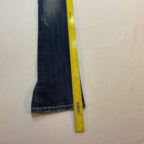 BKE Sabrina Flare Distressed Women's Jeans, 25x33 1/2, Multiple Rips Distress - Picture 9 of 14